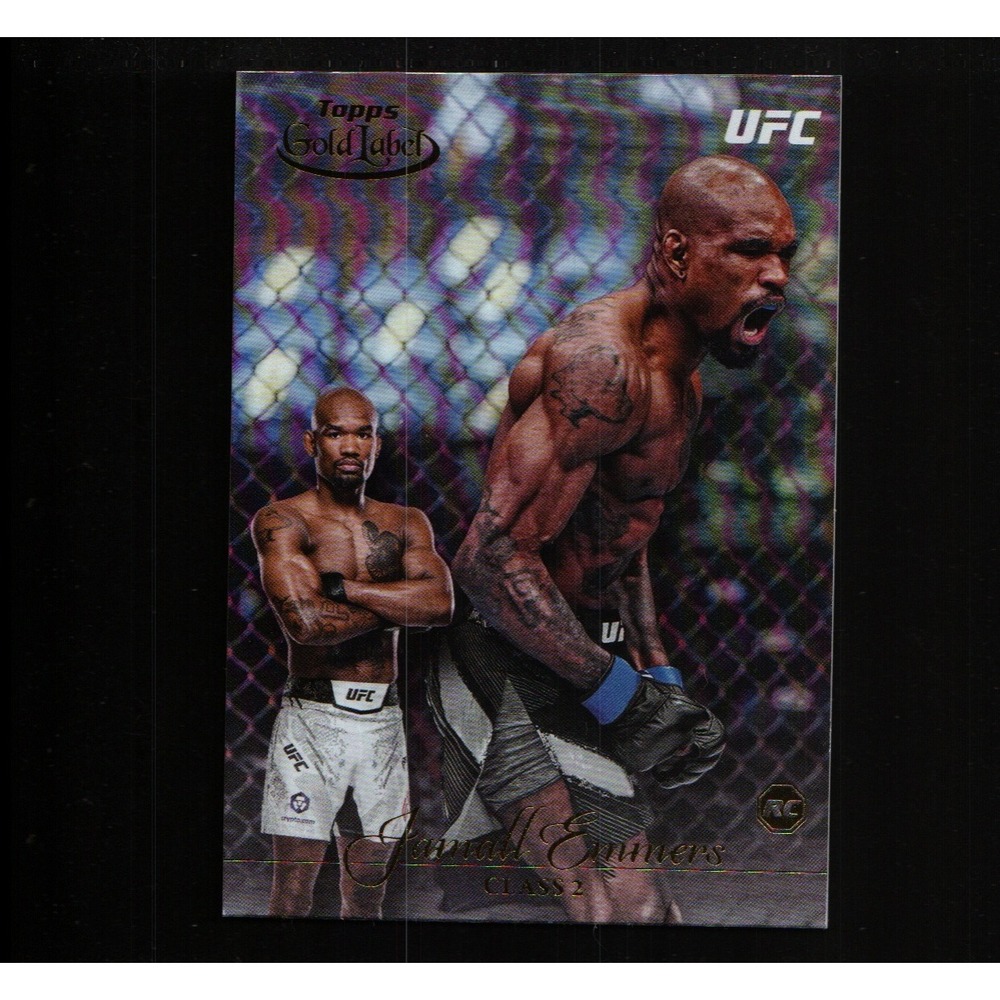2024 Topps Gold Label UFC Jamall Emmers CLASS 2 BLUE RC /99 Rookie Featherweight